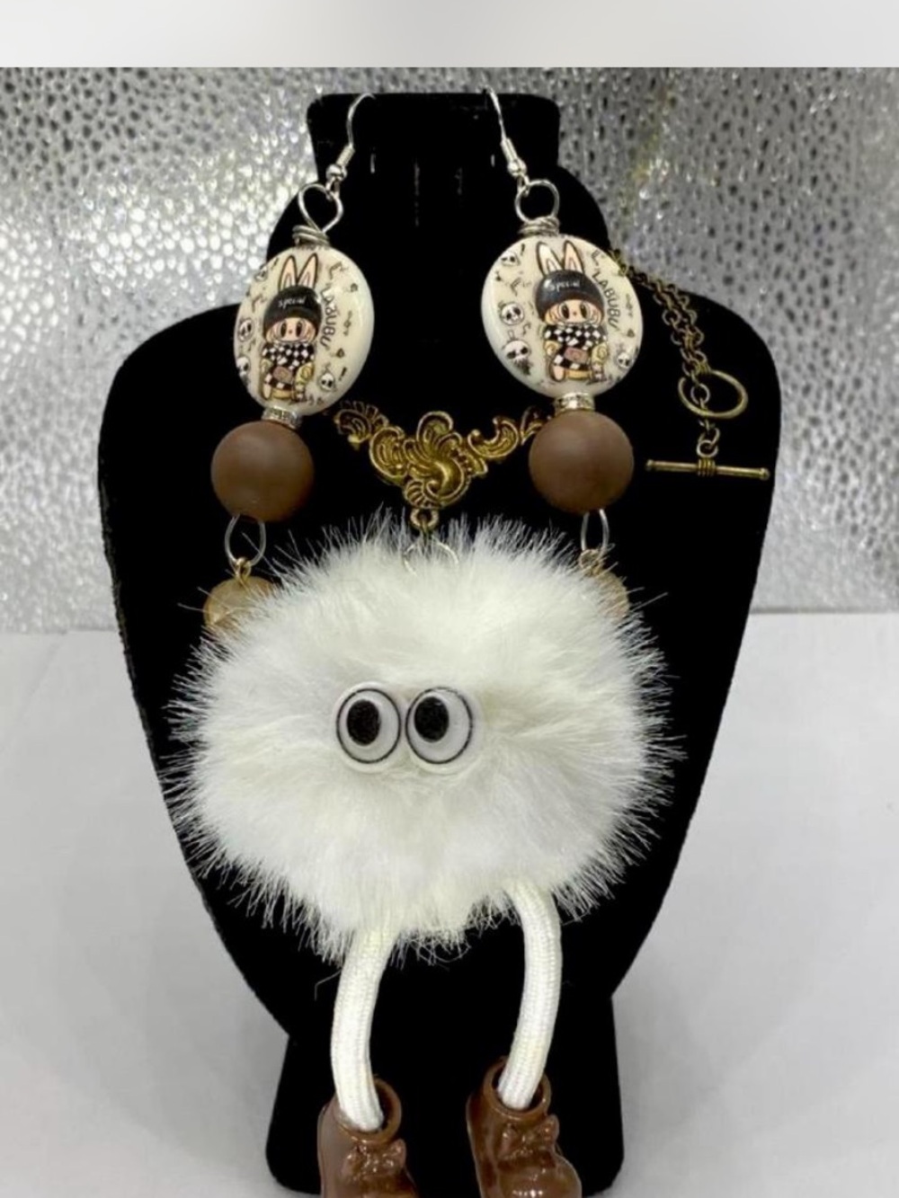 Lubabu *** Custom *** Ladies Necklace Earrings ^^^ Kawaii *